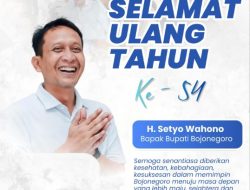 Selamat Ulang Tahun Mas Bupati