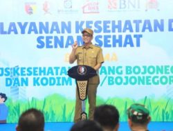 Bupati Bojonegoro, Resmikan Program Desa Sehat JKN dan Sekaligus Koperasi Merah Putih (KDKMP) di Desa Pesen