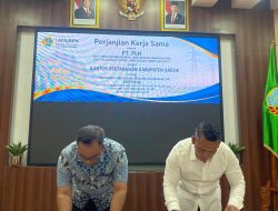 Sambut Hari Lahir Pancasila, PLN UIP JBTB dan Kantor Pertanahan Kab Gresik Teken Kerja Sama Kawal Proyek Strategis Nasional SUTT 150 kV Bungah-Paciran dan Wringinanom