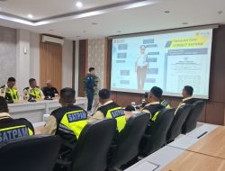 Satpam PT Haleyora Powerindo Perkuat Budaya PS4, Tingkatkan Pelayanan Digital Dilingkungan PLN UID JATIM