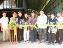 Bupati Bojonegoro, Setyo Wahono, Resmikan Operasional PT New Porang Hebat Indonesia (NPHI) di Desa Klino