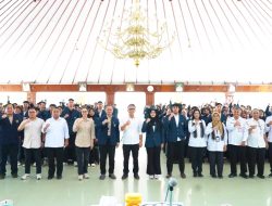 Sebanyak 487 mahasiswa Kuliah Kerja Nyata Tematik (KKNT) dari Fakultas Sains dan Teknologi Peternakan Universitas Brawijaya (UB) resmi diterima oleh Bupati Bojonegoro