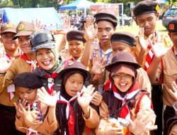 185 Peserta Pramuka Ikuti Jambore Satuan Komunitas (Sako) Rintisan Pendidikan Khusus dan Pendidikan Layanan Khusus (PK-PLK) Kabupaten Bojonegoro