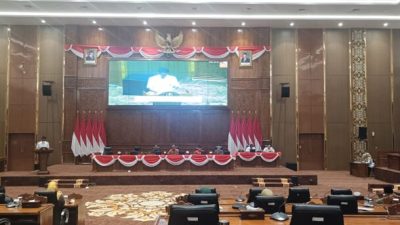 P-APBD Bojonegoro 2026 di Rapat Paripurna DPRD